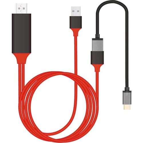 1M 1080P HD TV Cable MHL to HDMIes Adapter 1080P MHL Micro USB to HD Cable Adapter For IOS/Android