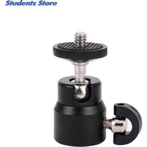 1pc 1/4 Hot Shoe Adapter Cradle Ball Head For DSLR DV Camera Tripod LED Light Flash Tripod Bracket Holder Mount With Lock