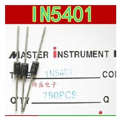 10pcs 1N5401 IN5401 DO-27