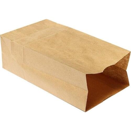 10pcs Brown Kraft Paper Gift Bags Wedding Candy Packaging Recyclable Jewelry Food Bread Shopping Party Bags For Boutique