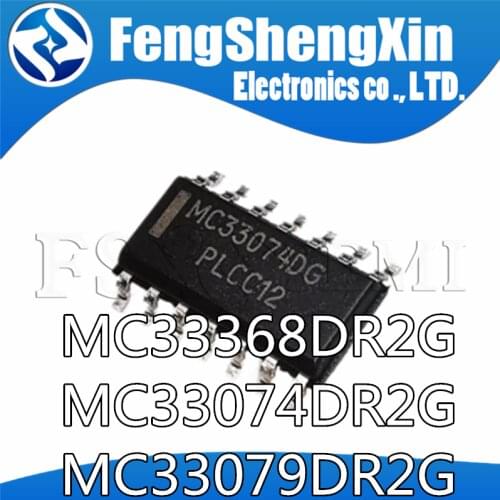 5pcs/lot MC33074DR2G MC33074DG MC33074 SOP-14 Single Supply 3.0 V to 44 V Operational Amplifiers