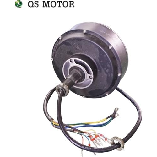 QS Motor e-car motor 2000W 205 50H V1 type BLDC brushless hub motor single shaft hub motor for electric car and golf car