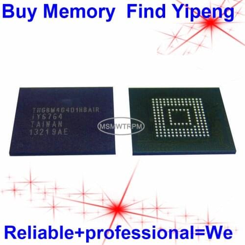 THGBM4G4D1HBAIR BGA153Ball EMMC 4.41 2GB Mobilephone Memory New original and Second-hand Soldered Balls Tested OK