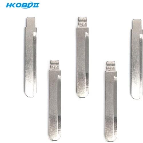 HKOBDII #57 for BYD F3 Metal Blank Uncut Flip KD Remote for KD Blade for Xhorse Blade for JMD Blade Key Blade