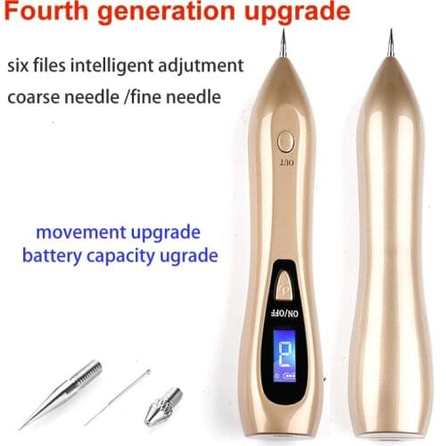 9 level LCD Laser Plasma Pen Mole Removal pen Freckle Dark Spot Remover tattoo for face Remove skin tags removal Beauty Care