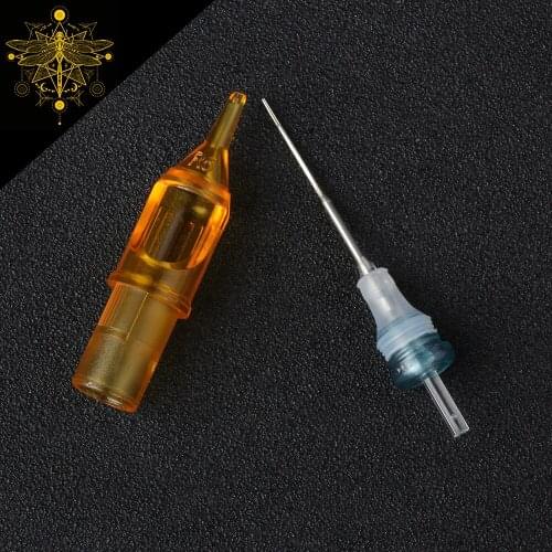 Tattoo machin Tattoo Needles Tattoo Pen Needle Sterile Disposable For Tattoo Rotating Pen Round Liner Shader Supplies 20pcs