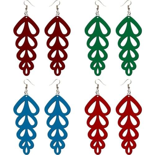 New Earrings, Wooden Die Scrapbooking C269-16 Cutting Dies Compatible with most die cutting machines