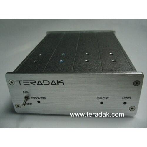 NEW TeraDak V2.7D DAC TDA1543 NOS DAC 26D 96k/24bit COAXIAL /OPTICAL input USB DAC 110V/230V