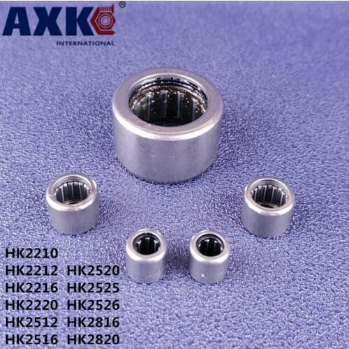 HK series bearings Drawn Cup Needle Roller Bearing HK2210 HK2212 HK2216 HK2220 HK2512 HK2516 HK2520/2525/2526 HK2816/2820 2/5Pcs