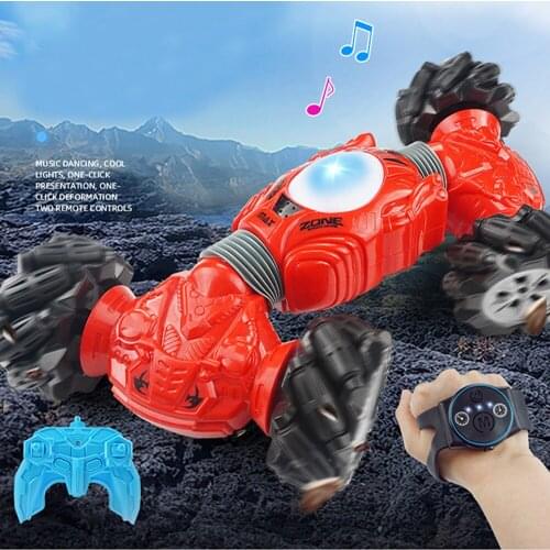Remote Watch Control Twist Car VehicleToys For Boys RC Drift Car Machine On Radio Control Children Gift