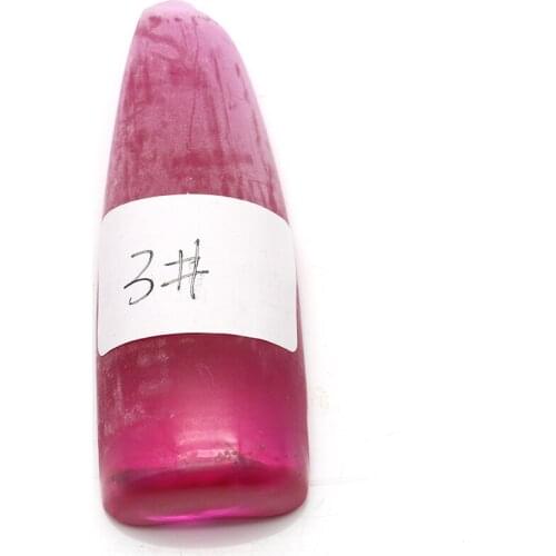 #1.25 #2 #3 Pink Corundum Synthetic Ruby Raw Rough Material