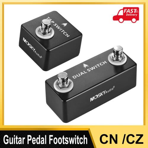 MOSKY TAP SWITCH Tap Tempo Switch Pedal Full Metal Shell