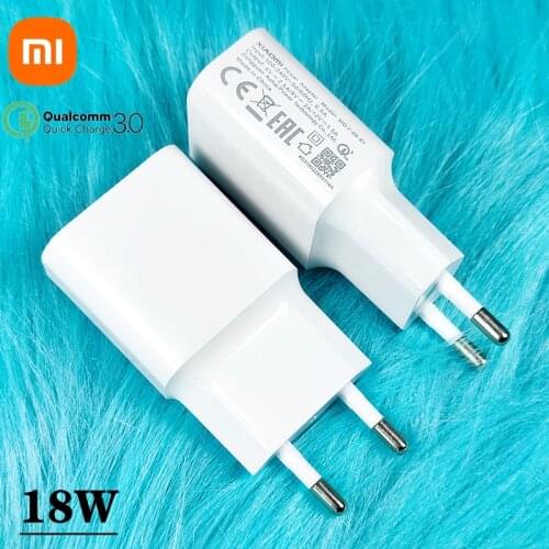 Xiaomi redmi note 8 Pro charger 18W fast charger adapter USB Type C cable For Mi 8 9 SE 9 t pro Mix 3 A2 A3 redmi note 7 9 8
