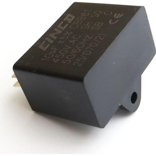 10uF 400V 450V CBB61 Motor Run Capacitor Ceiling motor Fan Start AC SH exhaust ventilating 400VAC 450VAC 10mf 10mfd