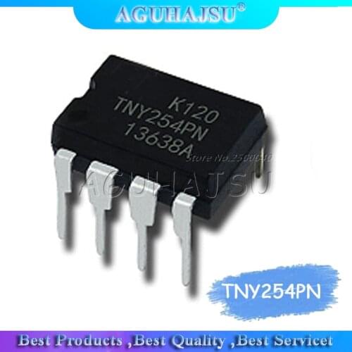 10PCS TNY254PN DIP8 TNY254P DIP TNY254 254PN DIP-8 new and original IC