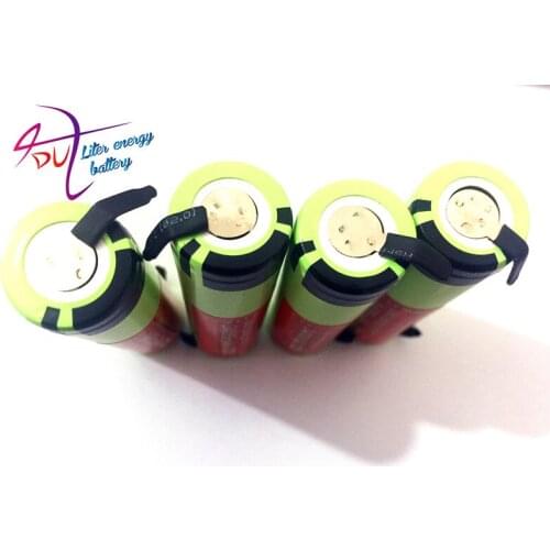 100% New Original 4PCS NCR18650B 3.7V 3400MAH 18650 Lithium Rechargeable Battery Welding Nickel Sheet batteries