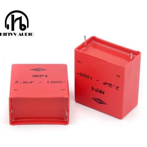 100% Original hifi Radial film Capacitors of MKP4 2.2UF 1000V 225/2.2UF