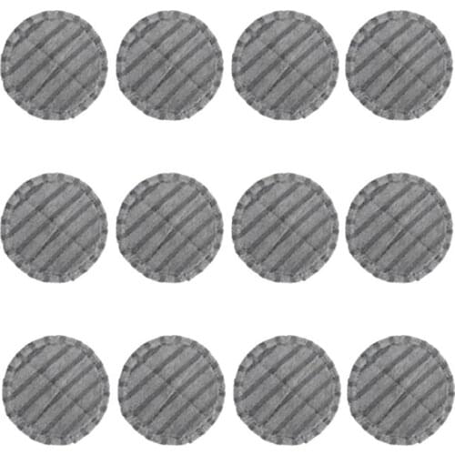 12 Pcs Microfiber Mop Cloth for Dyson V7 V8 V10 V11 Wet Dry Electric Mop Head Brush Mopping Pad Vacuum Cleaner Parts