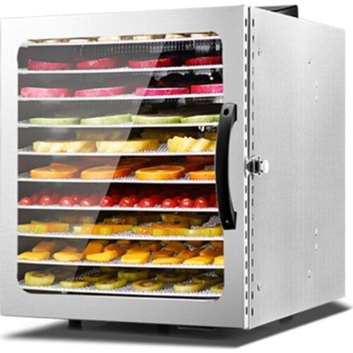 12 layers fruit dryer household food, fruits and vegetables, soluble beans, pet meat, air dryer, food and fruit dryer commercial