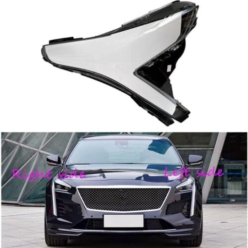 Car Headlight Lens For Cadillac CT6 2019 2020 Headlamp Cover Car Replacement Front Auto Shell Cover