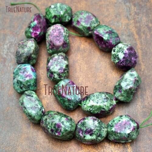 Zoisite Beads Faceted Nugget Loose Beads Online Approx 24x17mm BE14941