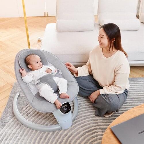Baby rocking chair baby coaxing artifact baby electric rocking bed newborn comfort chair electric sleeping cradle