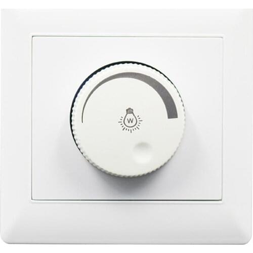 Dimming Switch 86 Type Concealed Installation 220 V LED Dimmer Verstelbare Helderheid Controller Filament Lamp