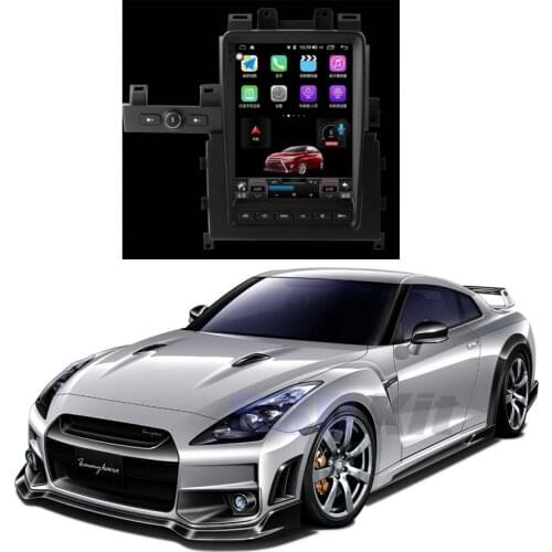 Car Android Internet Multimedia Navi For Nissan For GT-R GTR 35 Audio Stereo CarPlay 360 Bird View Navigation GPS System