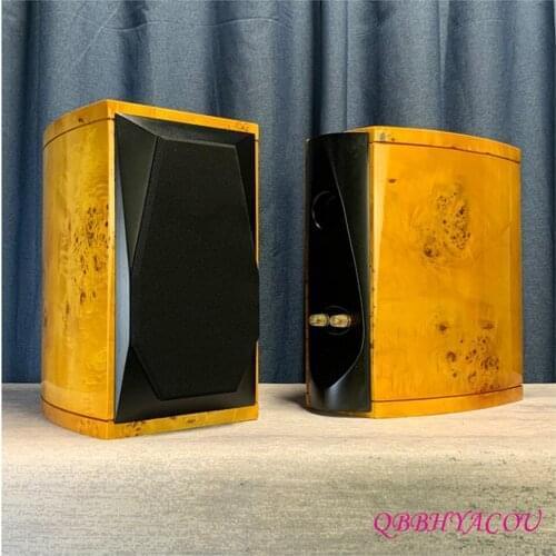 HIFI Customized Birch 6.5 Inch 8 Inch Waist Drum Solid Wood Veneer Full Frequency Two-way HiFi Audio Arc Empty Box Tree Tumor