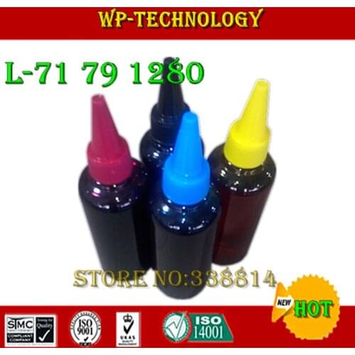 Dye ink, Compatible ink specialized suit for LC71 LC73 LC77 LC79 LC1280 cartridge,Specialized High quality Ink, 100ml per color