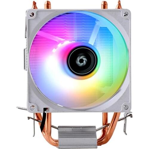 4 Heatpipes RGB CPU Cooler Radiator Silent PWM 3PIN For Intel LGA 1150 1151 1155 1200 1366 2011 X79 X99 AM3 AM4 Ventilador