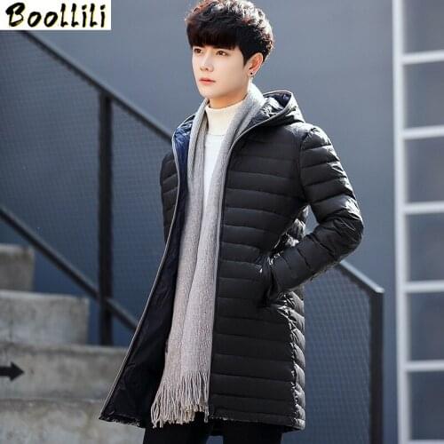 New Casual Brand White Duck Down Jacket Men Autumn Winter Warm Coat Mens Ultralight Duck Down Jacket Male Parka