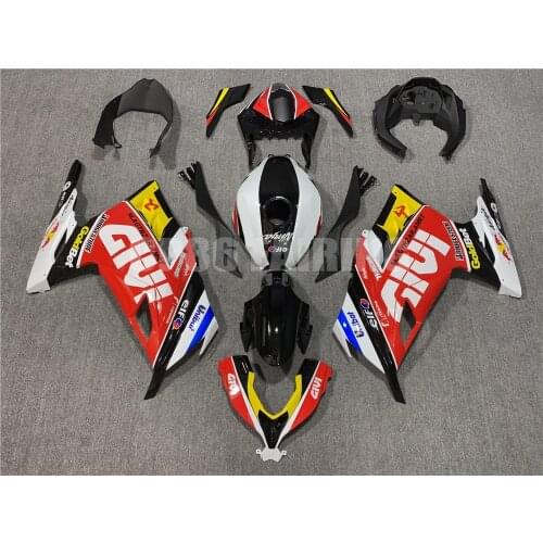 New ABS Whole Motorcycle Fairings kits Fit for Ninja300 EX300 2013-2017 13 14 15 16 17 Injection Bodywork Red and Yellow