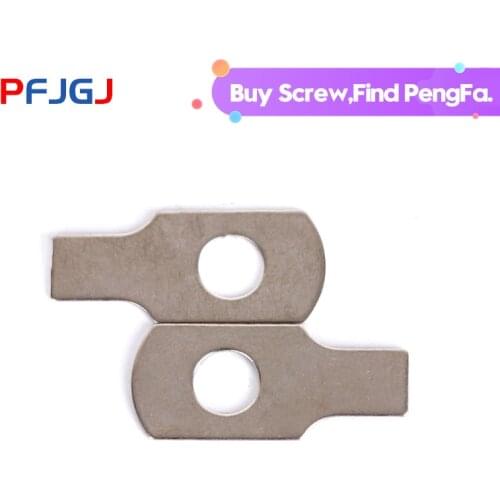 Peng Fa 304 cojines de acero inoxidable de una sola oreja GB854 cojines de freno de orejaúnico M5-M42