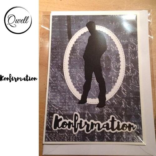 QWELL Word Metal Cutting Dies for Scrapbooking and Card Making Paper Embossing Craft New 2019 die cuts