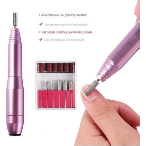 Professional Nail Drill,High Speed, Low Heat, Low Noise, Low Vibration, Portable for Shaping, Buffing, Gel Nails US