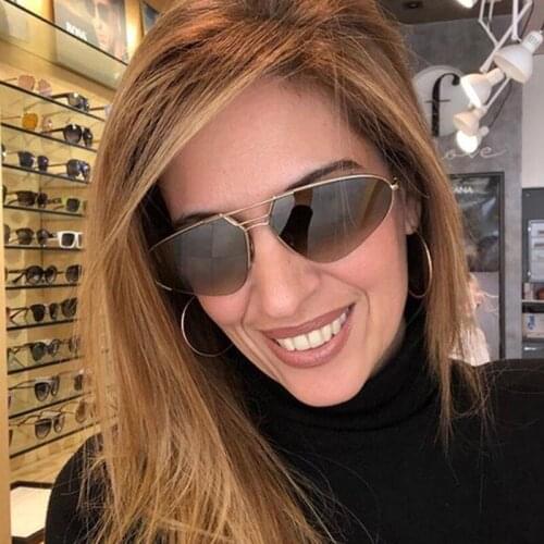 2020 New Brand Designer Vintage Sunglasses Women Classic Retro Metal frame Grandient Shades glasses Sunglasses Ladies Eyewear