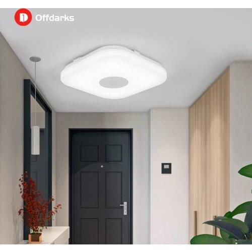 OFFDARKS Modern LED ceiling light AC 90-260V ceiling lamp bedroom kitchen surface mount recessed panel light