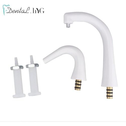 Dental Chair Unit Water Pipe Tube Hose Supply Spittoon Cupping Gargle Water Supply Base Ceramic Pipe Plumbing Instruments