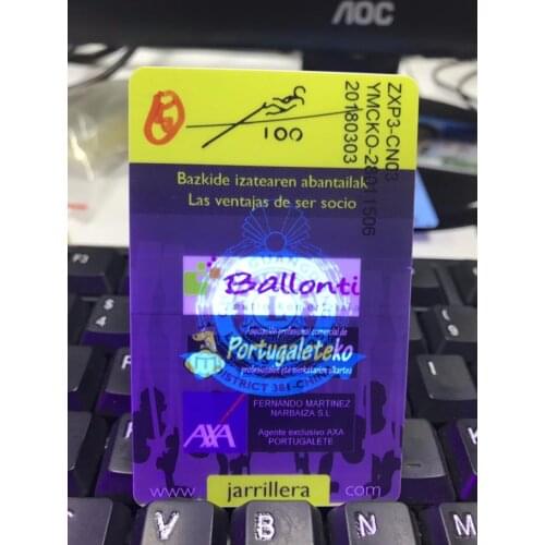 800015-UV blue 1000prints/roll UV Fluorescent Thermal Transfer Ribbon for Zebra ID card printer P310 P330i P430i