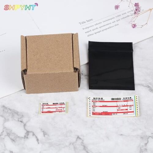 High Quality4pcs 1:12 Dollhouse DIY Mini express Kit model Model Dollhouse Miniatures Accessories