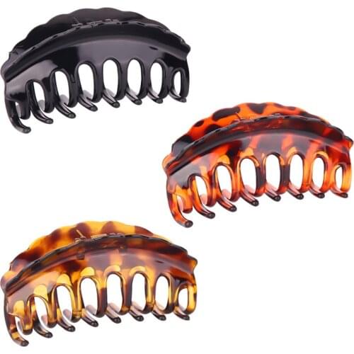 10cm Hair claws Hairpins Trendy Hair Clip For Women Girl Accessories Hair Turtle/black ACC30