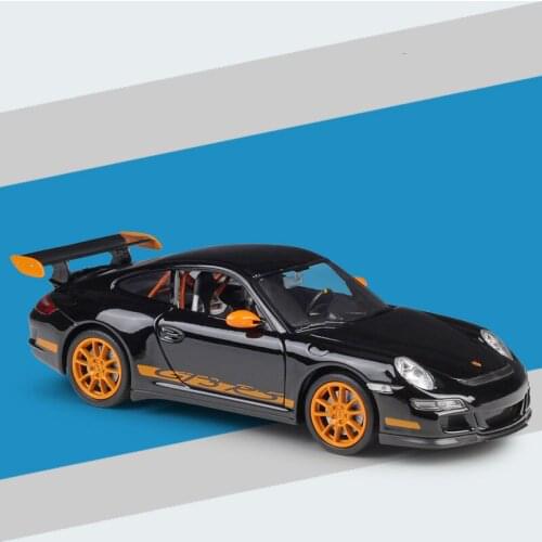 19.5CM 1:24 Scale Metal Alloy CARRERA S 911(997) GT3 RS Sports Car Model Diecast Vehicles Model Toys Gifts For Kids Children