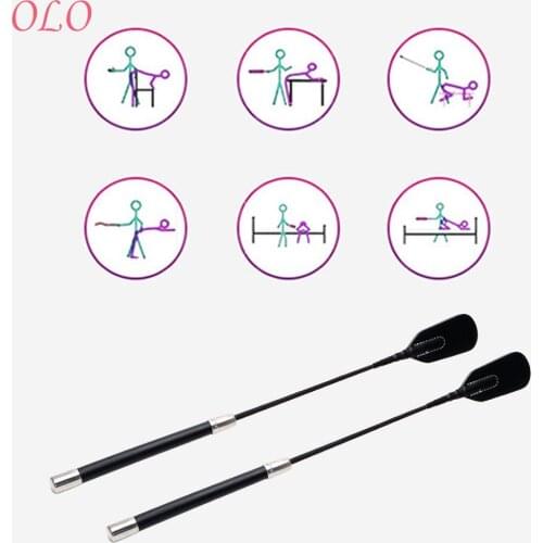 IKOKY Paddle Sex Toys For Couple Fetish Sex Whips Horse Whip Spanking Cosplay Shame Game Slave Flogger SM Flirt Toys