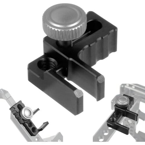 FEICHAO Cable Clamp Cable Lock Camera Wire Clip For DSLR Camera for Sony/Nikon/ Canon 1/4 Wire Clip Camera Cage Kit Universal