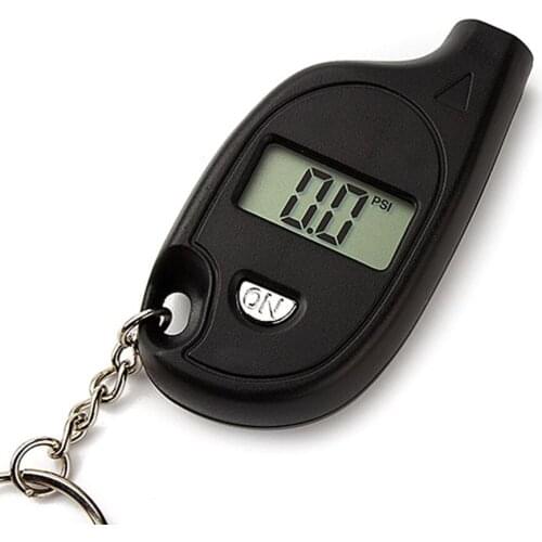LEEPEE Mini Tire Pressure Gauge Auto Motorcycle Tyre Pressure Digital Meter Diagnostic Tool KeychainCarDetector car accessories