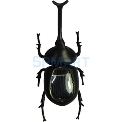 Solar Powered Insect Popular Solar Beetle Novelty Animal Model Kids Play & Learn Educational Solar Toys for Children Gift