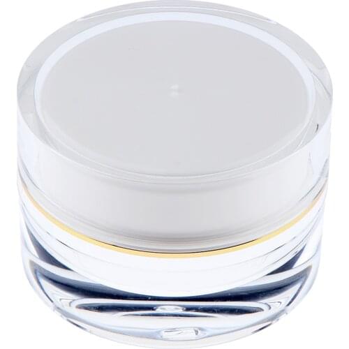 Plastic Empty Loose Powder Puff Case Face Powder Blusher Makeup Eyeshadow Cosmetic Jars Containers W/ Sifter