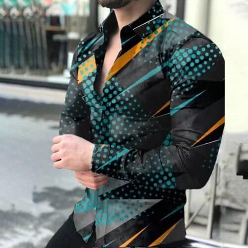 SHISHANGDEYEZI Men's Slim Fit Shirts