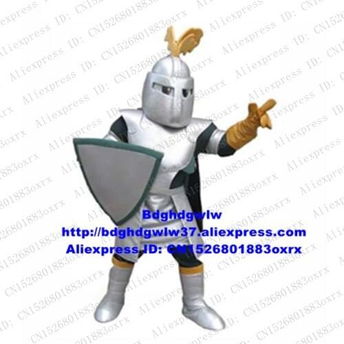 Soldier Warrior Fighter Knight Guard Bodyguard Chevalier Mascot Costume Cartoon Character Film Theme Fossick For Clients zx2501